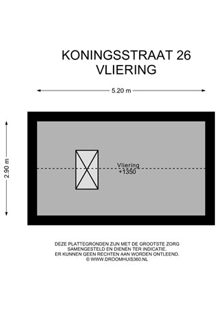 Floorplan - Koningsstraat 26, 1432 JR Aalsmeer